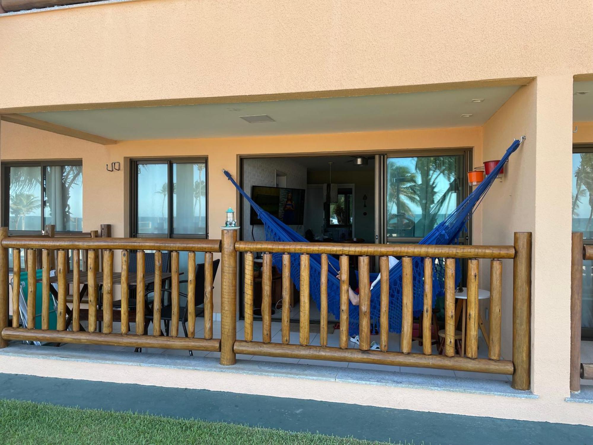 Appartamento Vg Sun Bangalo P Cumbuco Fronte Mare 5 M Dal Mare Esterno foto
