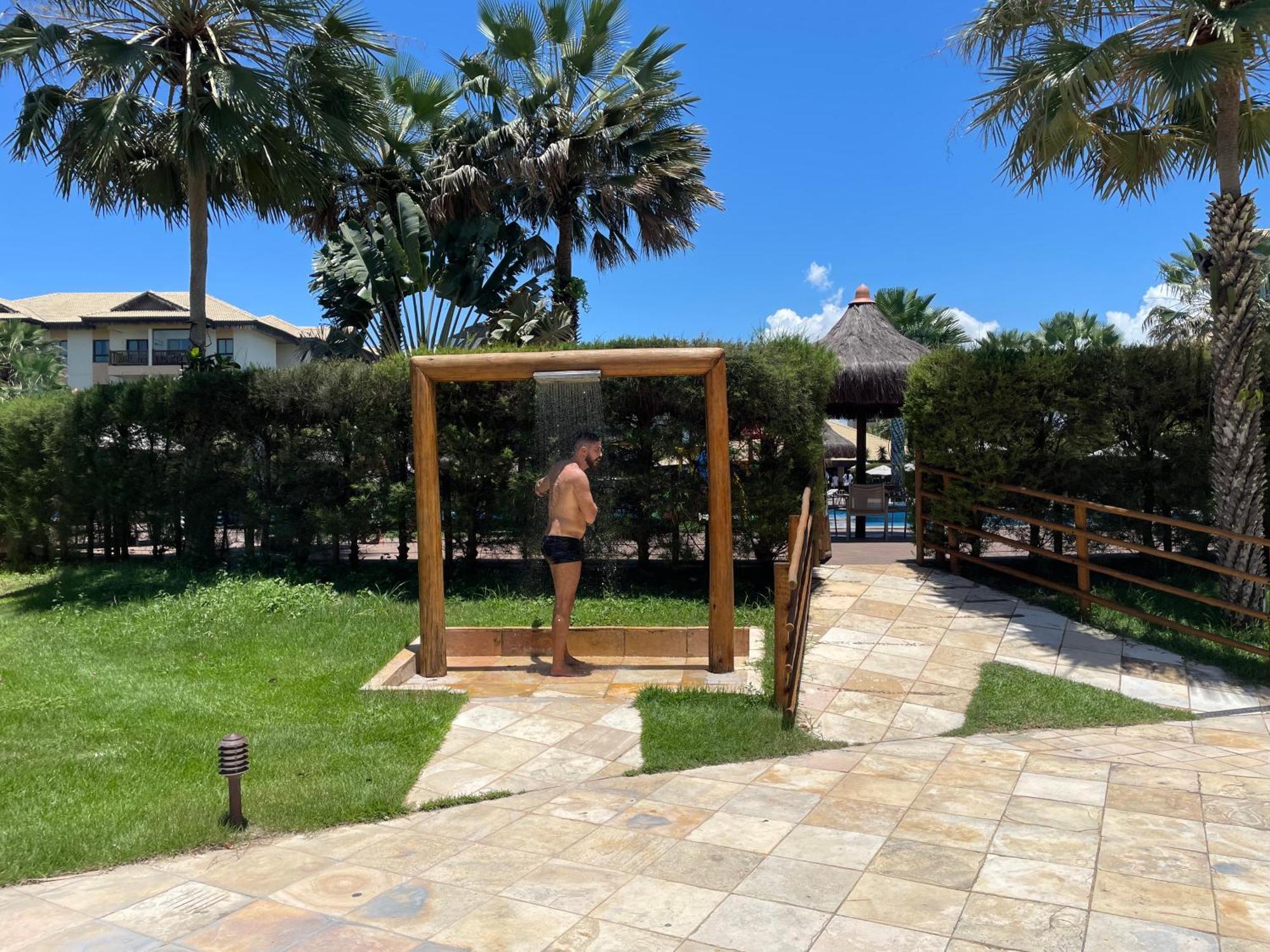 Appartamento Vg Sun Bangalo P Cumbuco Fronte Mare 5 M Dal Mare Esterno foto