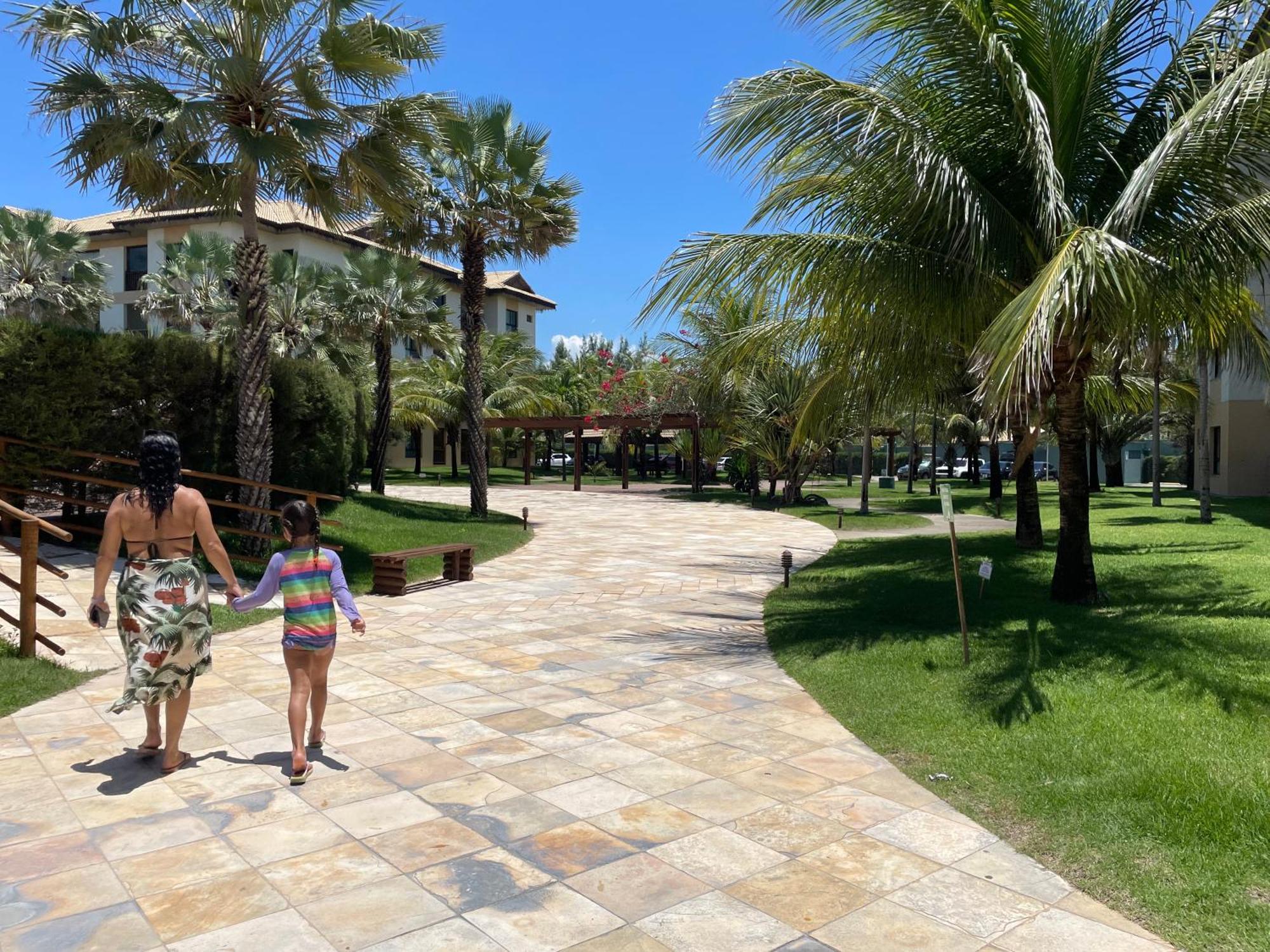 Appartamento Vg Sun Bangalo P Cumbuco Fronte Mare 5 M Dal Mare Esterno foto
